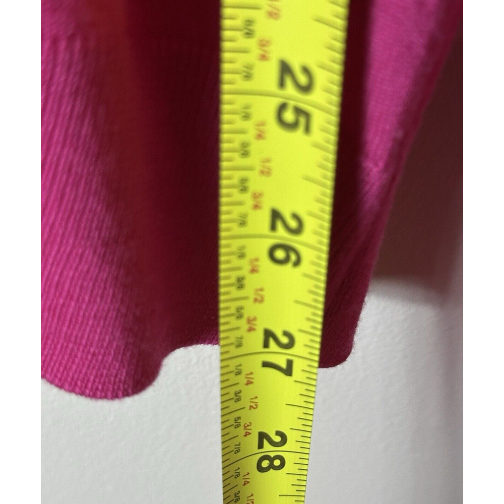 Versace Sweater Womens XXL 48 Fuchsia Pink Greca Logo 046D7422EB728 Luxury Italy - Picture 5 of 11